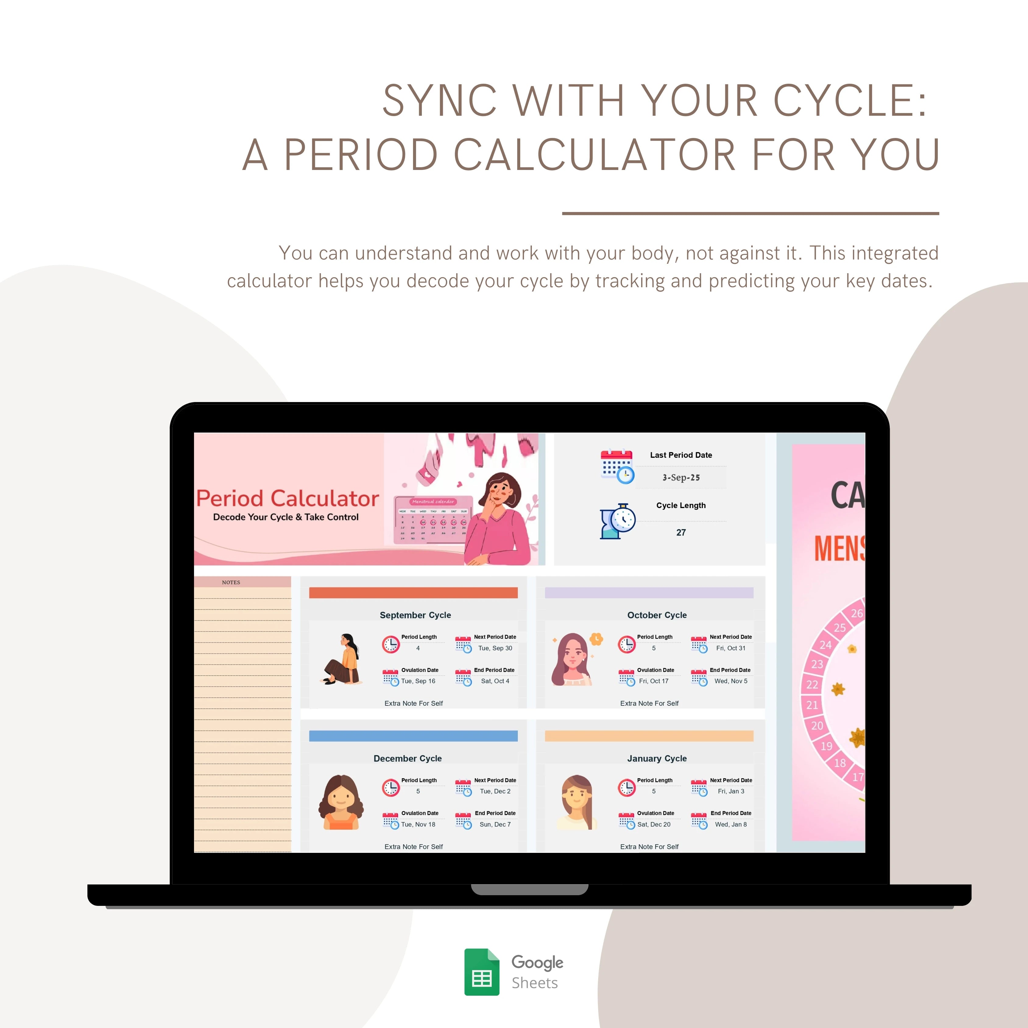 All-in-One Cycle & Lifestyle Tracker
